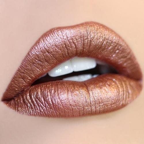 Помада с металлическим эффектом. Губная помада с эффектом холодного золота или жидкого металла - новый тренд этой осени 04