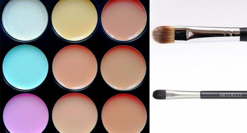 Для чего зеленый и розовый консилер. Как пользоваться цветными консилерами 03