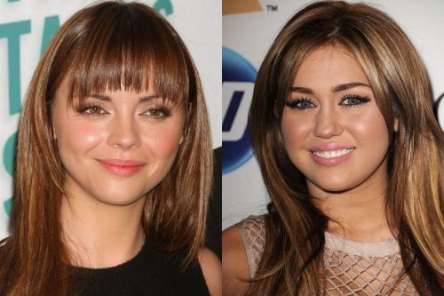 Прически для круглого лица. Стрижки на длинные волосы