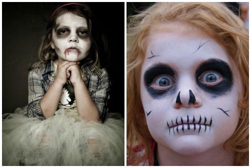 Макияж ведьмочки на Хэллоуин для девочки своими руками. Варианты макияжа для девочки на Хэллоуин