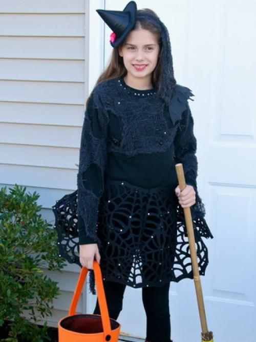 Костюм ведьмы. Как сделать костюм ведьмы на Хэллоуин своими руками