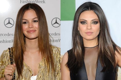 Прически для круглого лица. Стрижки на длинные волосы