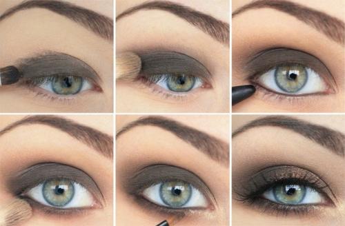 Смоки айс для зеленых глаз. Выбор цвета теней для зеленых глаз