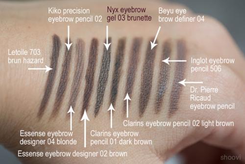 Гель для бровей Nyx Eyebrow Gel в оттенке EBG 03 brunette