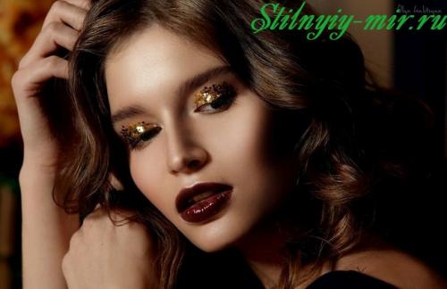 Макияж на новый год 2019. Тенденции макияжа на новый 2019 год