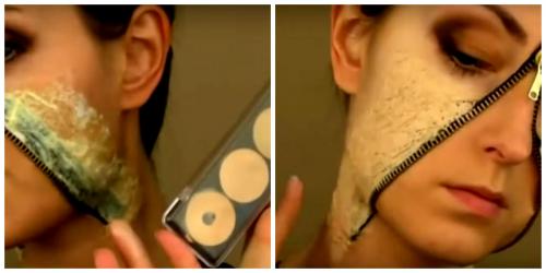 Макияж на хэллоуин чеширского кота. Макияж на Хеллоуин «Молния на лице» 02 Макияж на хэллоуин чеширского кота. Макияж на Хеллоуин «Молния на лице» 02