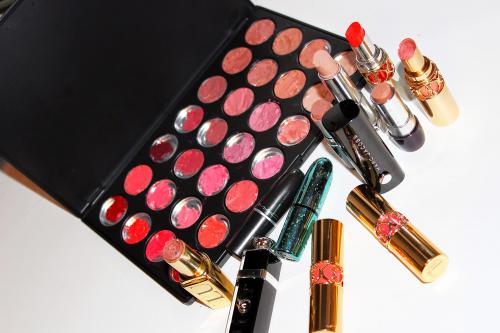 Палетка губных помад. Ваша идеальная палетка помад - лайфхак - Make your favorite lipstick PALETTE