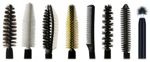 Виды туши. Форма щеточек туши для ресниц