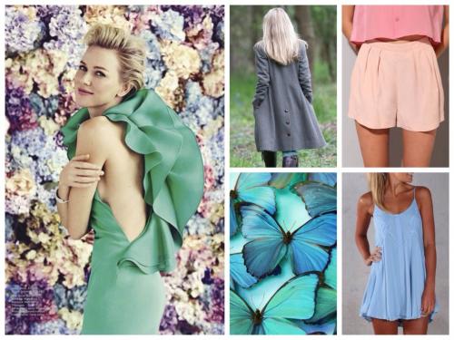 Цветотип светлое Лето гардероб. Светлый тип (Light Summer)