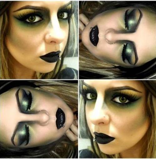 Макияж ведьмы в домашних условиях. Шаг 6 – Наконец, подберем аксессуары