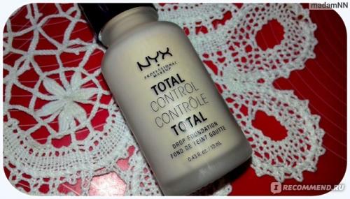 Тональный крем NYX TOTAL CONTROL. Стойкая тональная основа NYX TOTAL CONTROL DROP FOUNDATION: самый неоднозначный продукт в моей косметичке!