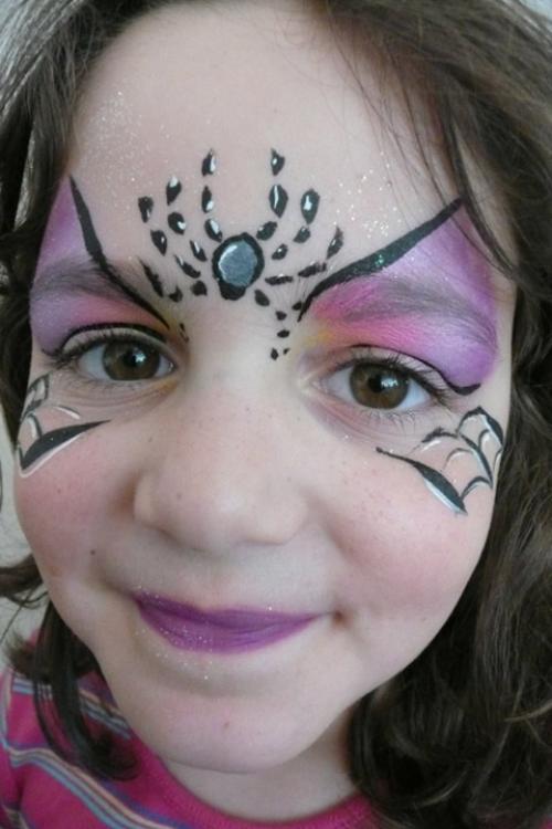 Красивые рисунки на лице. Рисунки на лице для детей