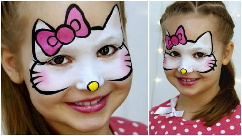 Красивые рисунки на лице. Рисунки на лице для детей