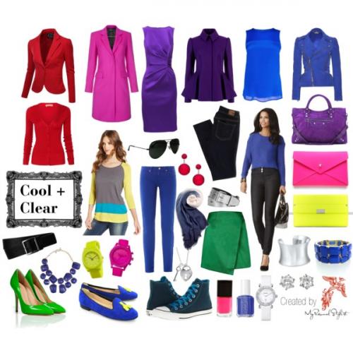 Цветотип Яркая Зима (Bright Winter, Clear Winter, Зима-Весна). Характеристики цветотипа Яркая Зима, палитра, гардероб.