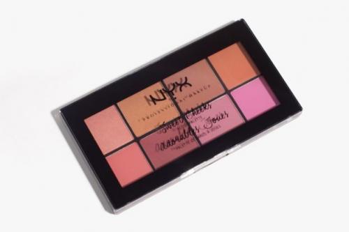 Румяна NYX summer. Палетка румян Sweet Cheeks Blush Palette, NYX: свотчи и отзывы
