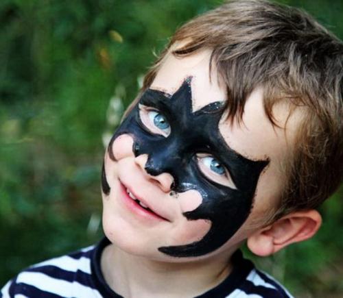 Красивые рисунки на лице. Рисунки на лице для детей