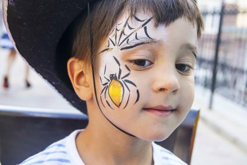 Красивые рисунки на лице. Рисунки на лице для детей