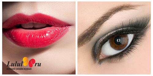 Цветотип Зима помада. Макияж для цветотипа зима: помада, тени, тональная основа