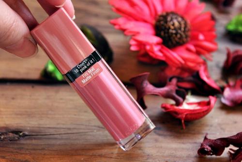 Bourjois Rouge Edition Velve.  Жидкая матовая помада Bourjois Rouge Edition Velvet в оттенке #10 Don t Pink Of It! / обзор, отзывы