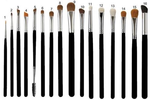 Какие выбрать кисти для макияжа. Как выбрать кисти для макияжа? Основной набор кистей для макияжа и какая для чего. 06
