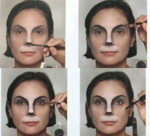 Макияж кошки на Хэллоуин своими руками. Финальный штрих – костюм кошки на Хэллоуин и аксессуары 04 Макияж кошки на Хэллоуин своими руками. Финальный штрих – костюм кошки на Хэллоуин и аксессуары 04