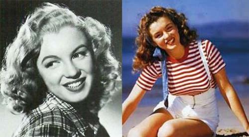 Брови Мерлин Монро. Макияж Мэрилин Монро