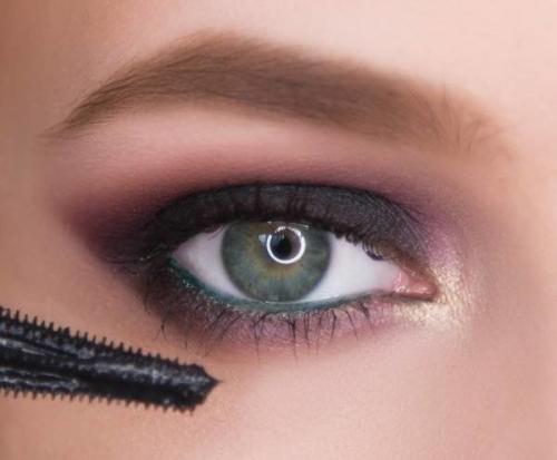 Макияж серый для серых глаз. Вечерний