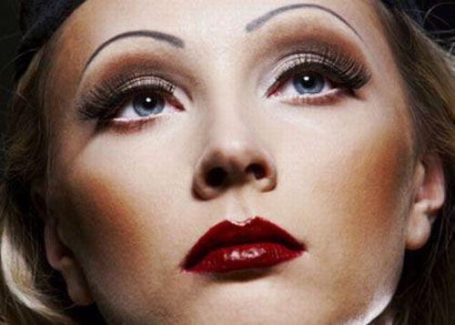 Макияж 20-х годов. Макияж Чикаго, копируем make-up бунтующих 20-х и 30-х годов