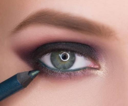 Макияж серый для серых глаз. Вечерний