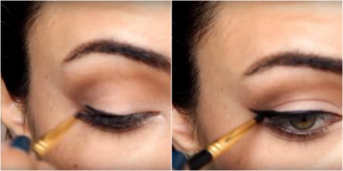 Макияж для отекших глаз. Макияж с омолаживающим эффектом! Узнав этот трюк, я начала красить глаза совсем по-другому…