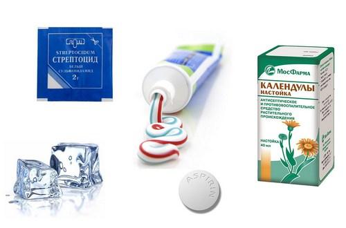 Как замаскировать прыщ с корочкой. Народные средства