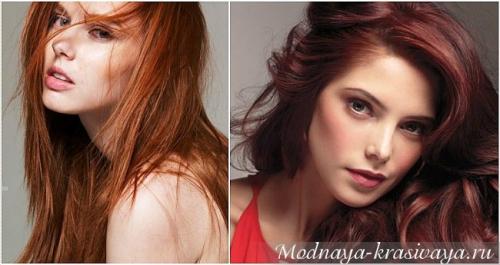 Контрастная осень. Волосы, глаза, кожа и три варианта цветотипа