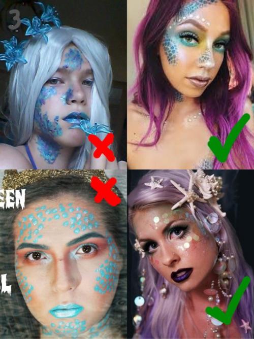 Макияж русалки пошагово. Макияж русалки. Топ 5 ошибок.