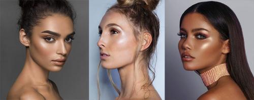 Коррекция круглого лица с помощью корректоров. Корректирующие средства для лица 02