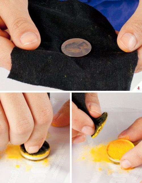 Как сделать рассыпавшиеся тени. Как восстановить разбитые тени 11