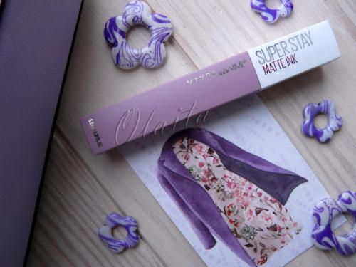 Maybelline super stay Matte Ink. Жидкая матовая помада Maybelline SuperStay Matte Ink в оттенке 100 Philosopher - отзыв, обзор, свотчи / Maybelline SuperStay Matte Ink in shade 100 Philosopher - review, swatches