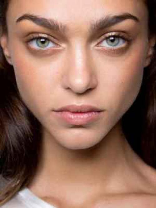 Золотой макияж для серых глаз. Как сделать макияж для серо-зеленых глаз 03