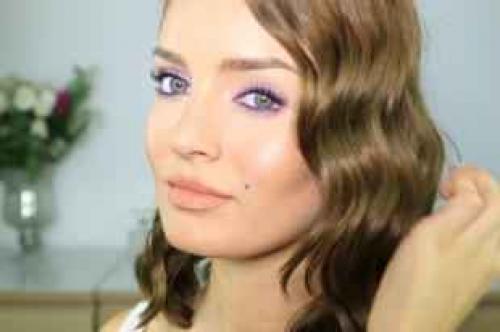 Золотой макияж для серых глаз. Как сделать макияж для серо-зеленых глаз 05