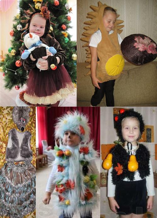 Костюм белочки своими руками выкройка. Как сделать своими руками костюмы: ежика, белочки, зайчика для мальчика и девочки? (фото)