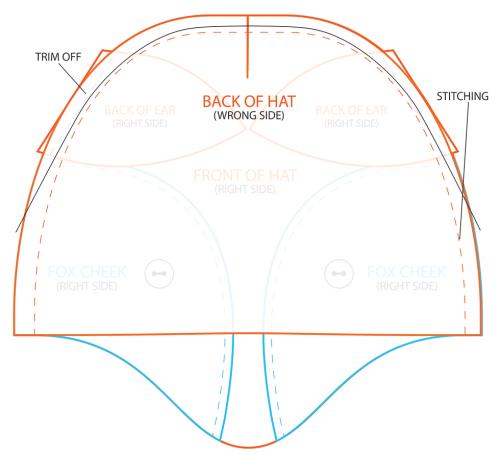 Как сделать лисий хвост своими руками. Оригинальный костюм лисички. Мастер класс + выкройки (1:1)