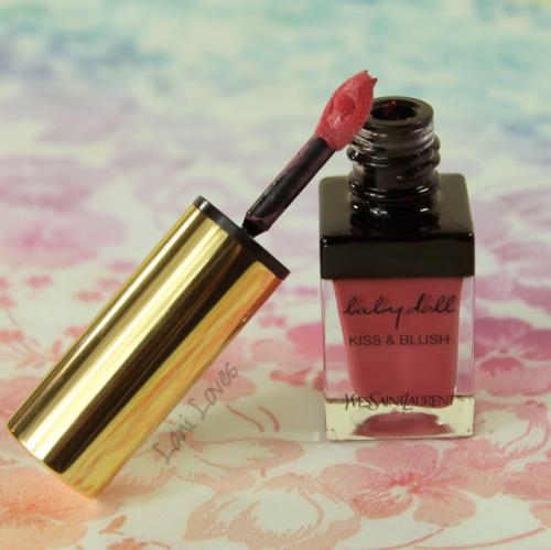 Kiss and Blush ys.  Yves Saint Laurent Babydoll Kiss  Blush #3 Rose Libre Swatches  Review