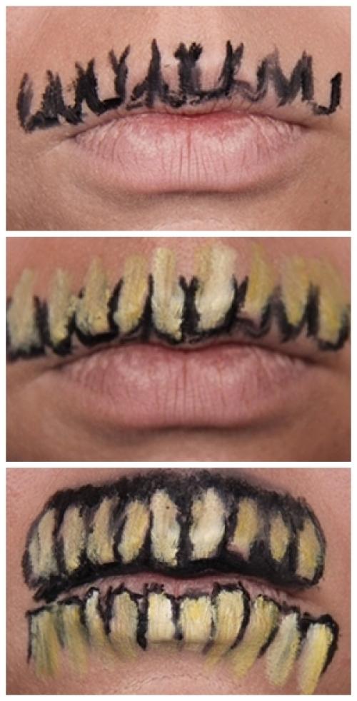 Зомби макияж на Хэллоуин. Макияж зомби на Хэллоуин, осваиваем zombie makeup 12