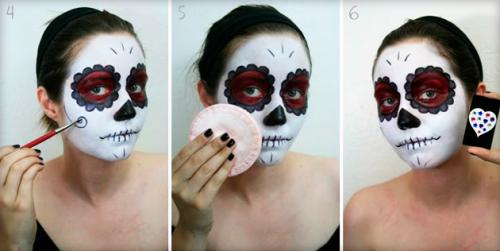 Грим своими руками. Пошаговое выполнение белого грима для лица своими руками