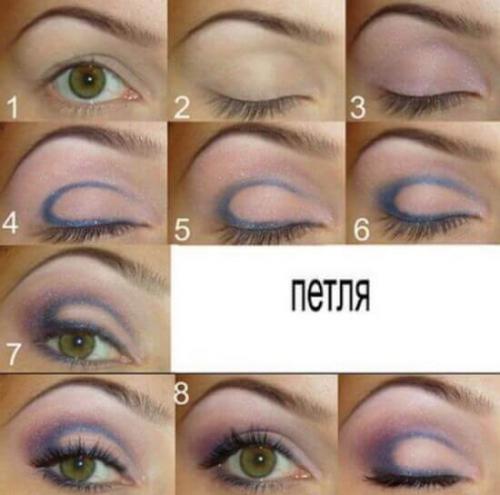 Не нависшее веко, как выглядит. Макияж для нависшего века 09