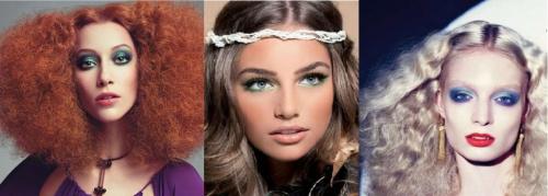 Макияж в стиле 70-х годов XX века: свобода и эклектика