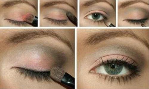 Не нависшее веко, как выглядит. Макияж для нависшего века 08