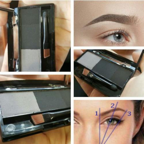 Чем красить брови если нет карандаша и теней. Тени для век