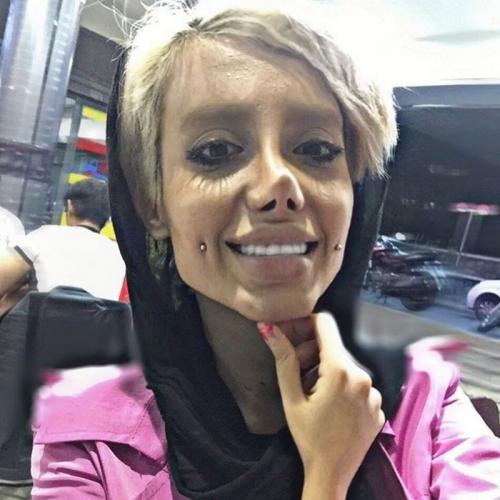 Превращение в Анджелину Джоли. Иранка горела желанием превратиться в Анджелину Джоли (17 фото)