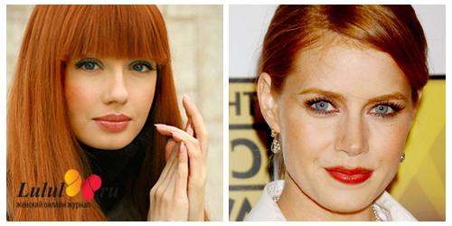 Макияж для цветотипа осень