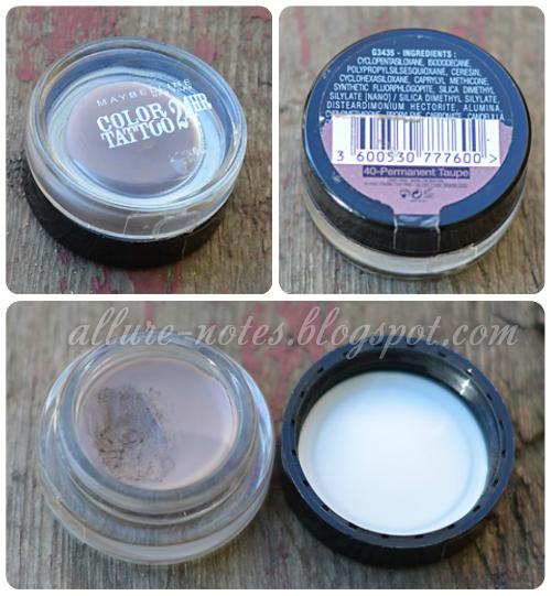 Maybelline eyestudio Color Tattoo тени для век. Стойкие тени для век Maybelline Eye Studio Color Tattoo 24HR Gel Cream Shadow 01